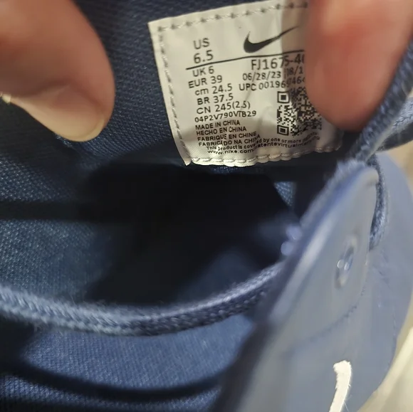 Nike SB Zoom Janoski OG+ Navy Gum Sneakers 6.5 Men 8.5 Woman - Picture 3 of 6